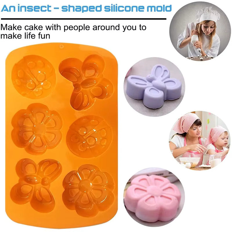 Insect Silicone Mold for Crafts and Baking