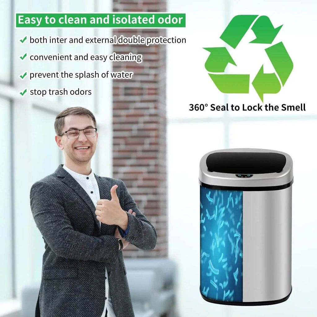 Motion Sensor Trash Can – Hands-Free, Hygienic & Stylish