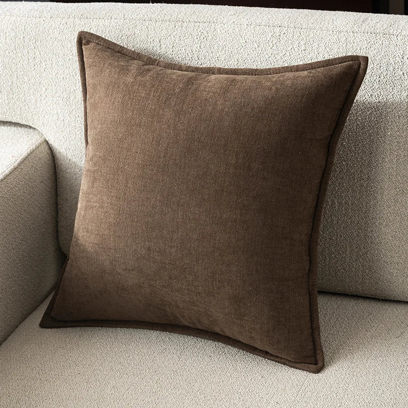 Retro Chenille Throw Pillow Cover