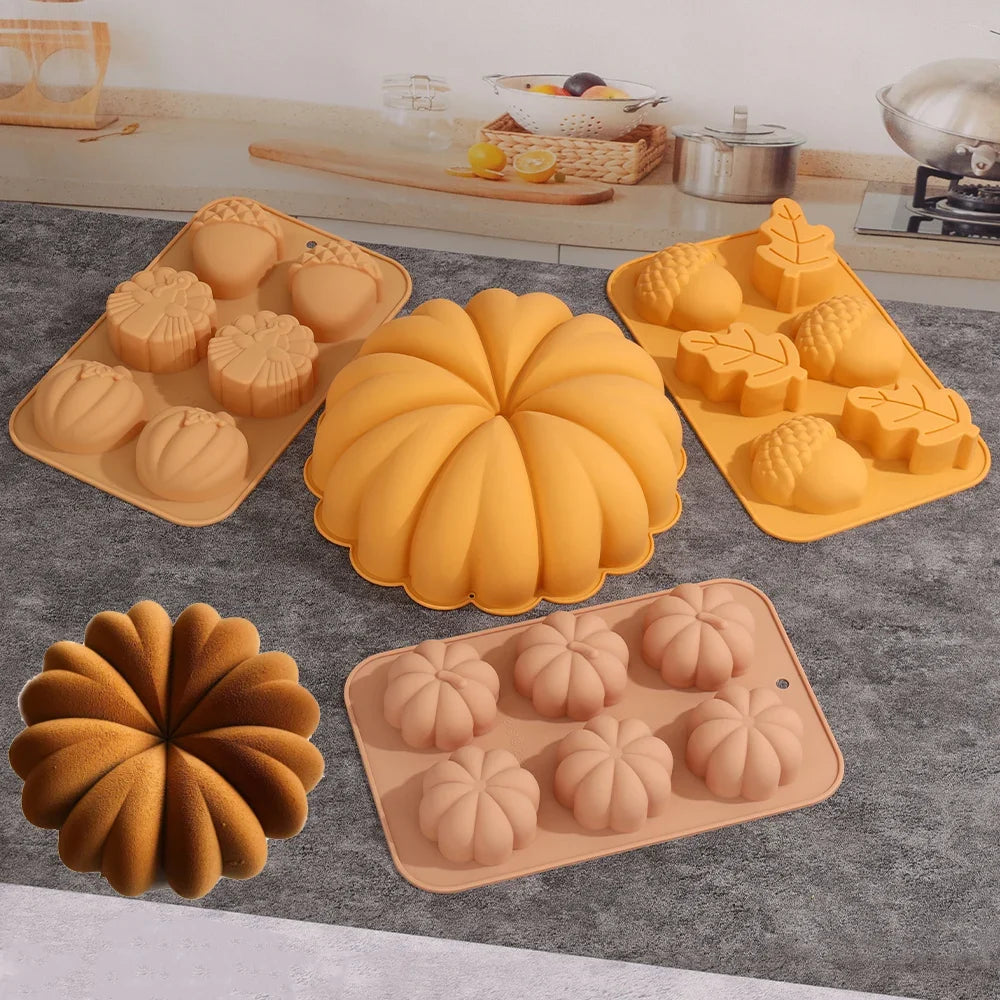 3D Pongal Love Heart Silicone Baking Mold