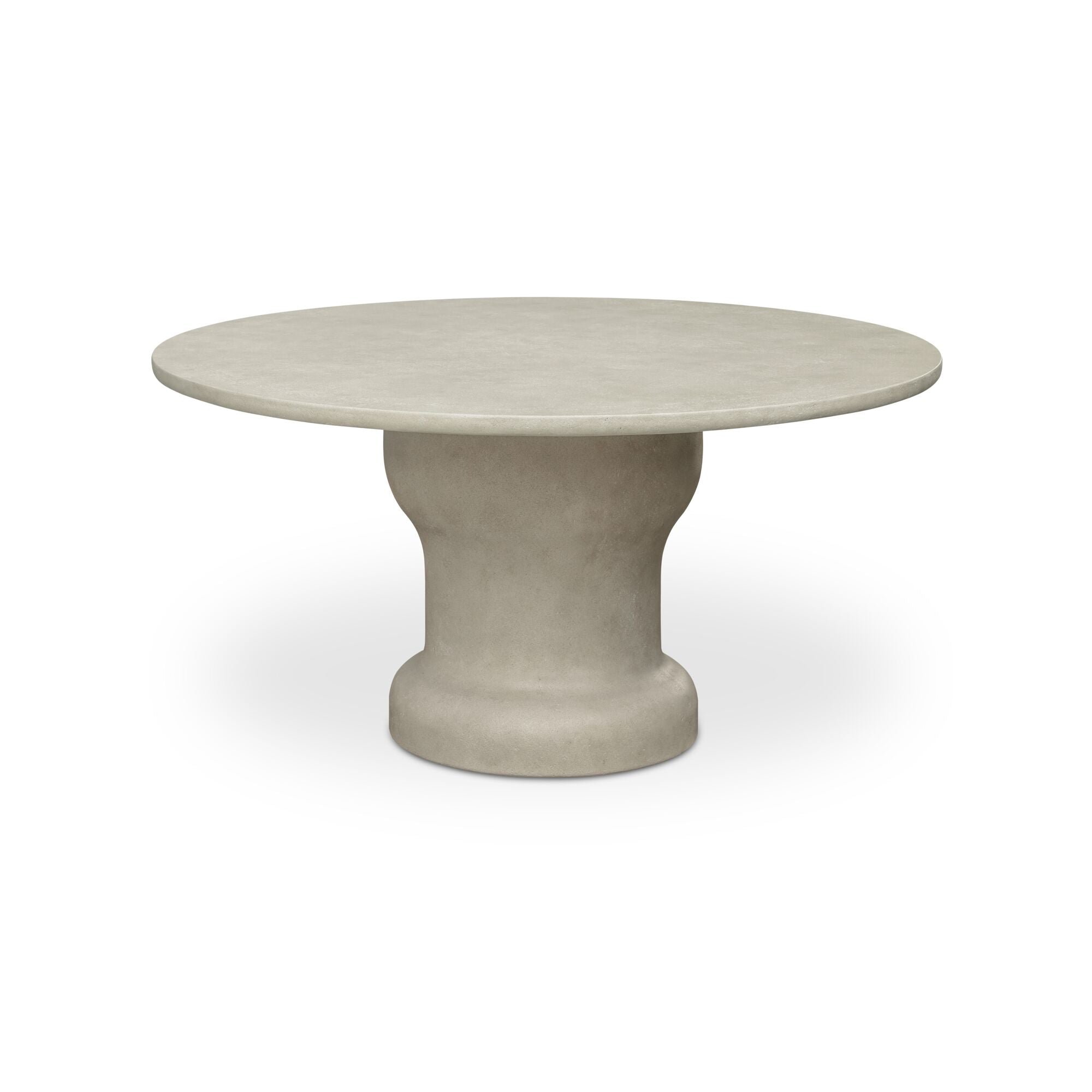 Moe's Home Magnolia Outdoor Dining Table Cream