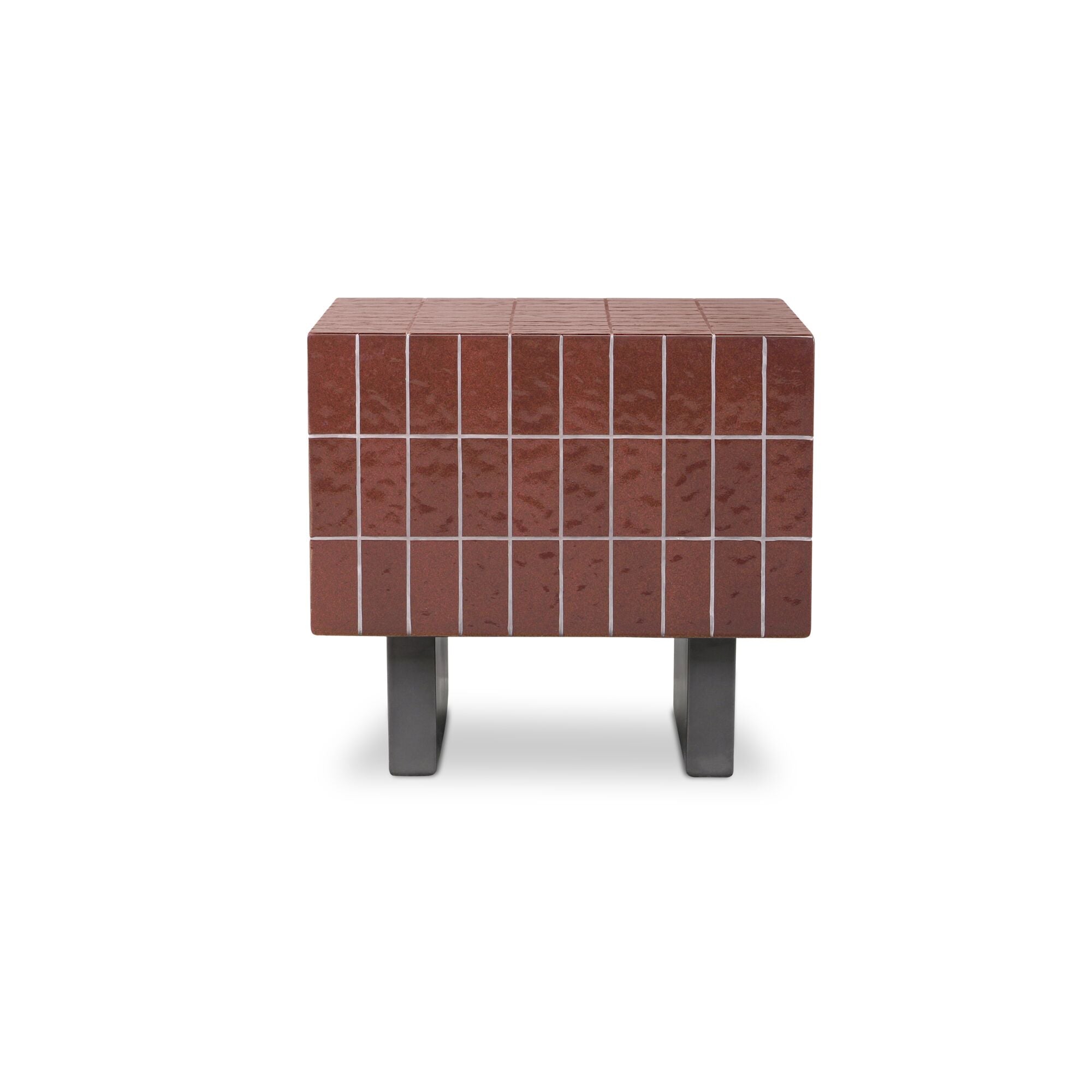 Moe's Home Farren Outdoor Side Table Brown