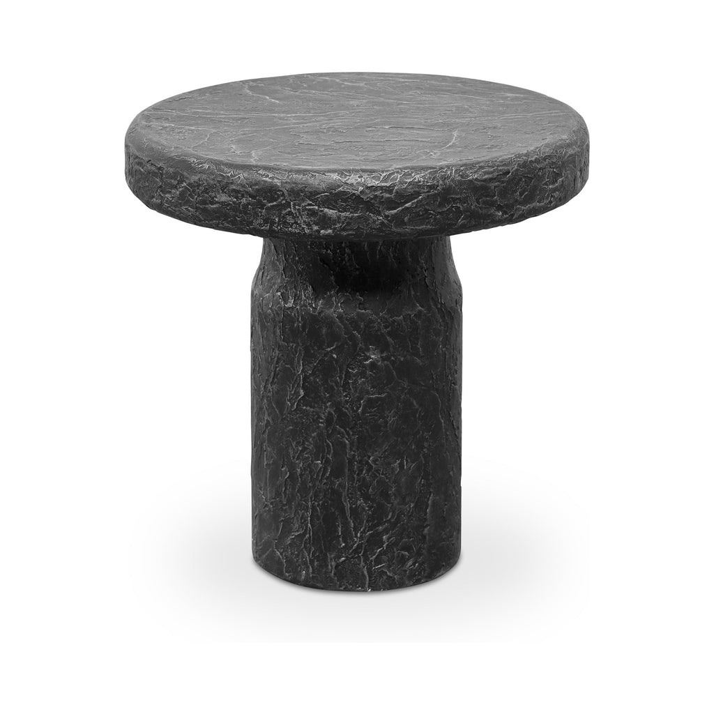 Moe's Home Nia Outdoor Side Table Charcoal