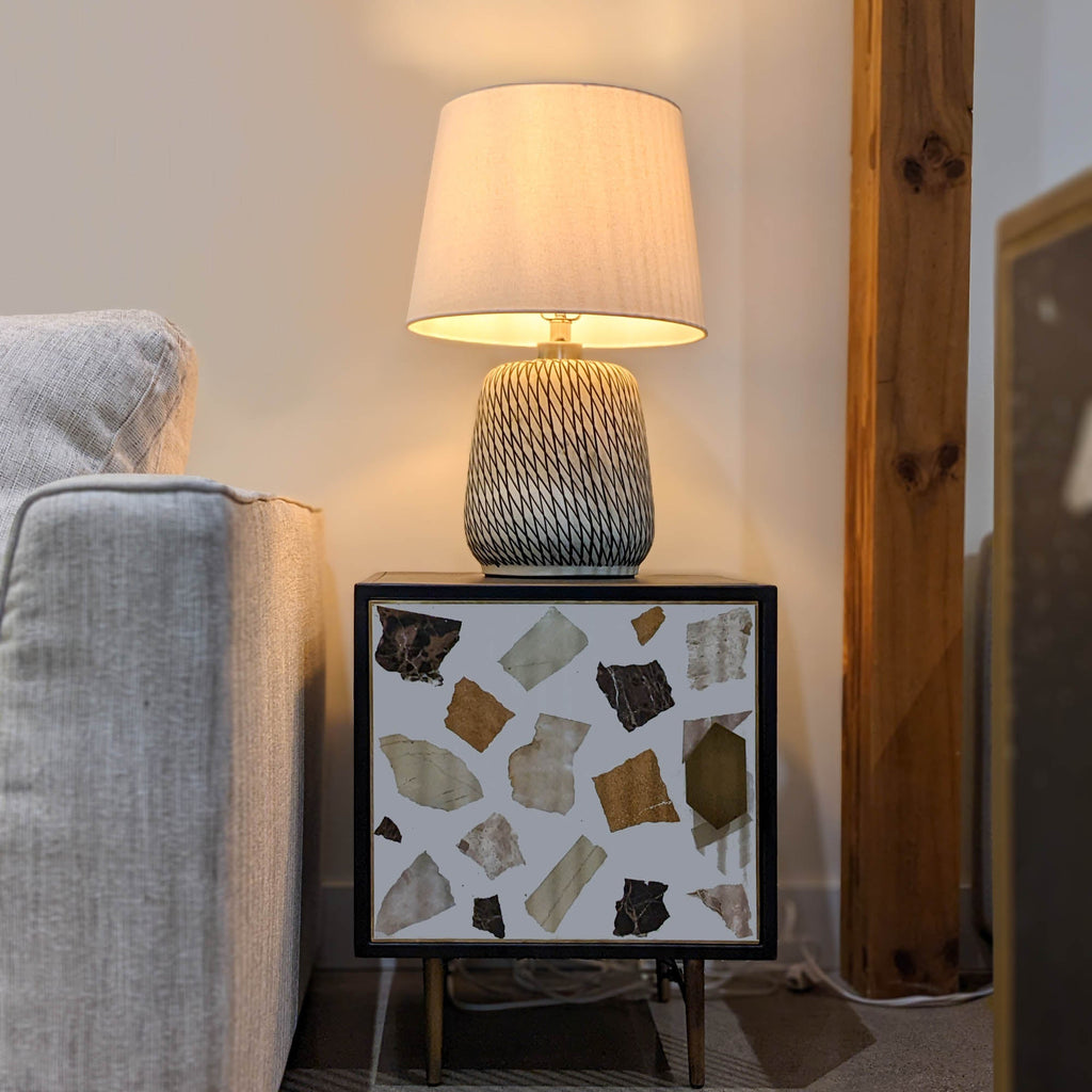 LH Home Skye Swirl Lamp