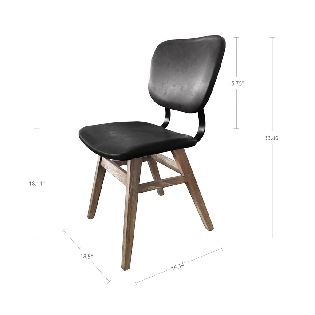 LH Home Fraser Dining Chair (Set of 2)