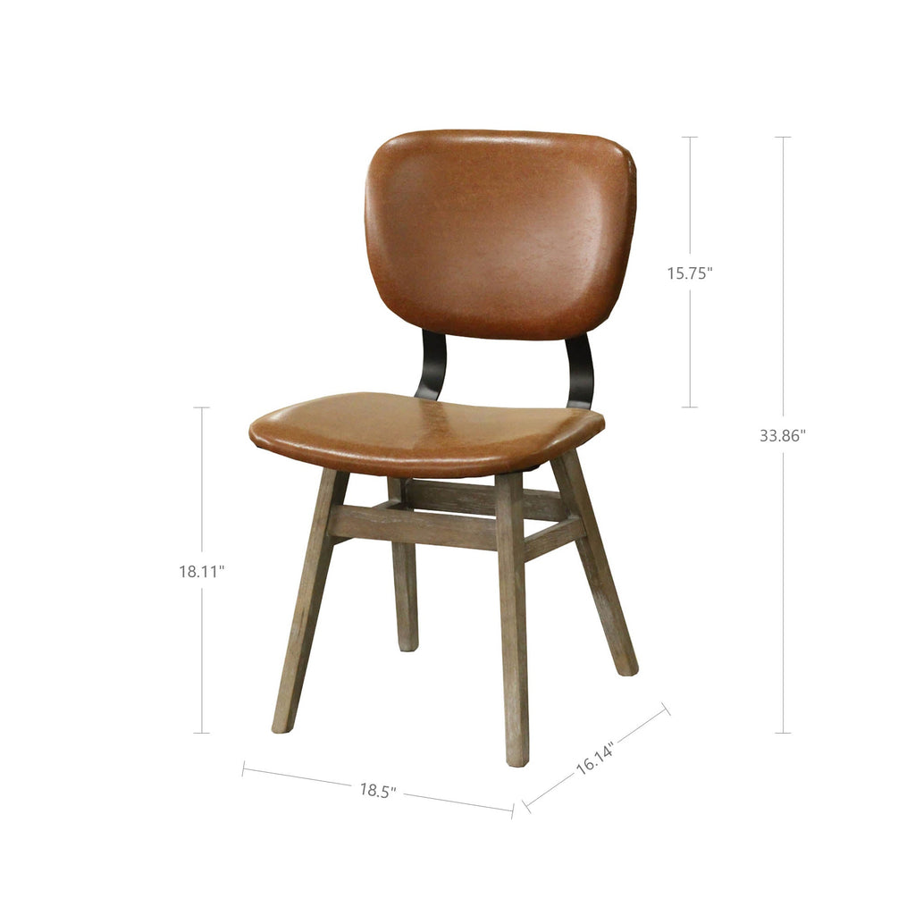 LH Home Fraser Dining Chair (Set of 2)