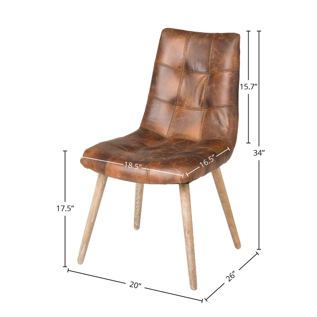 LH Home Mackenzie Dining Chair (Set of 2)