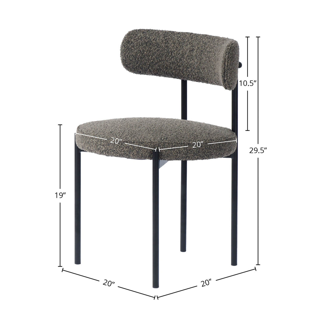 LH Home Cleo Dining Chair (Set of 2)
