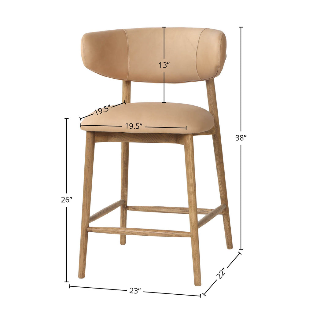 LH Home Milo Counter Stool