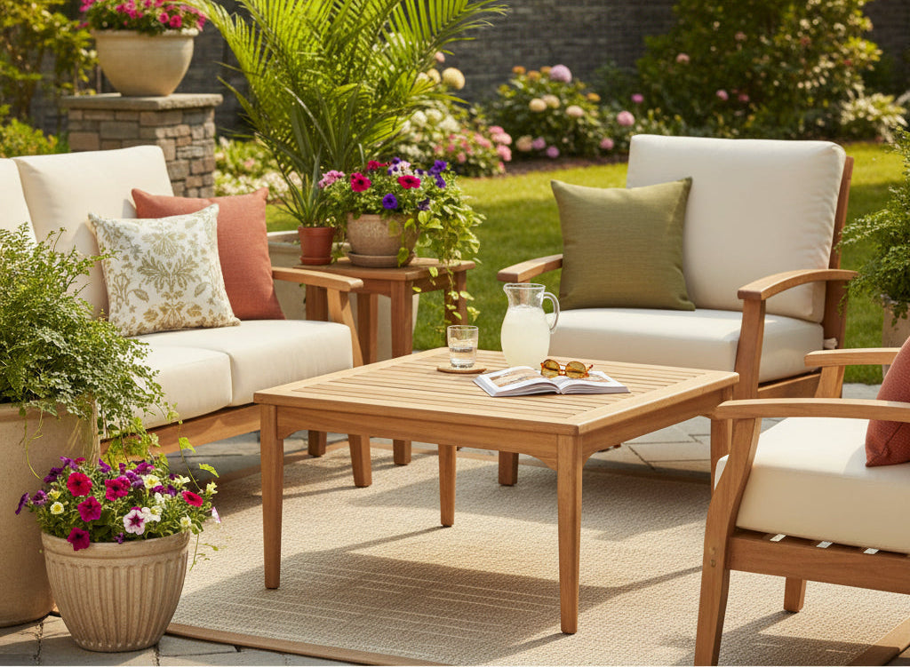 LH Home Sonoma Outdoor Square Coffee Table