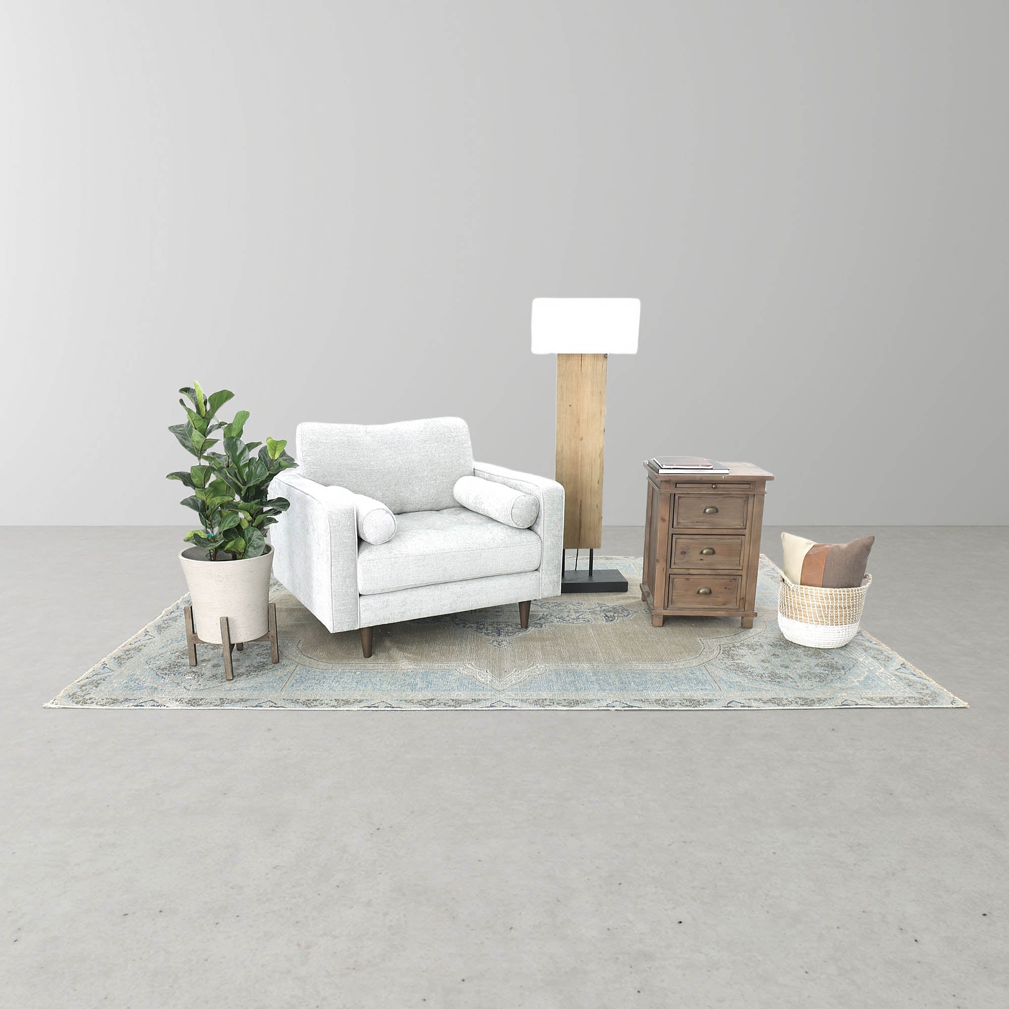 LH Home Settler Nightstand