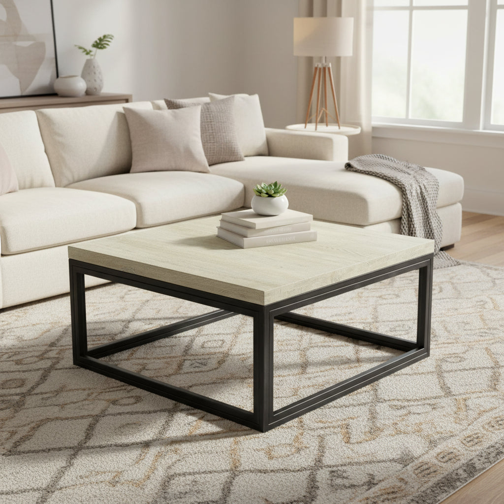 LH Home Starlight Square Coffee Table