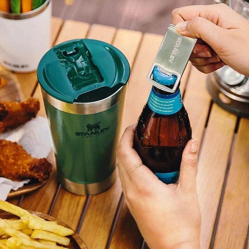 Cup with Opener Thermal Travel Mug