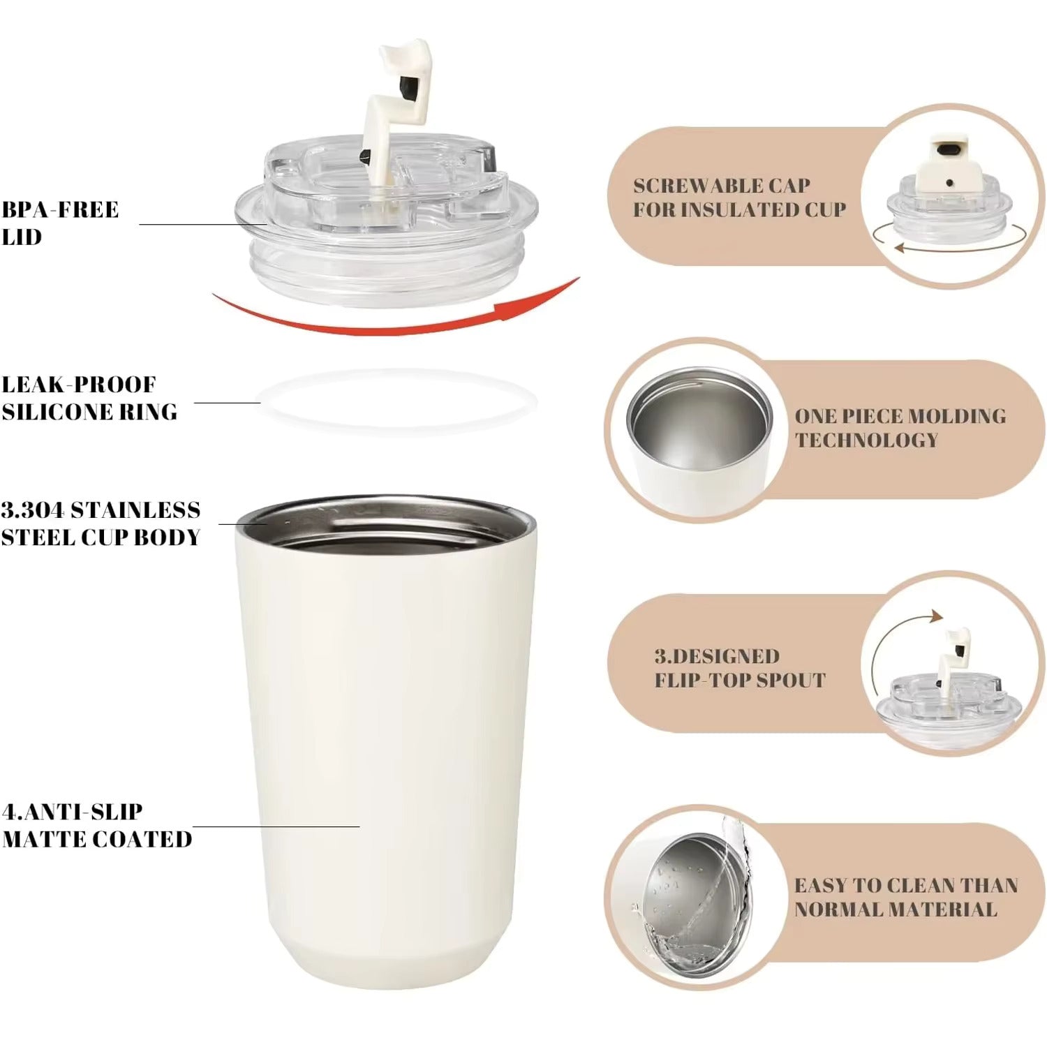 Thermosfles Water Bottle Travel Mug