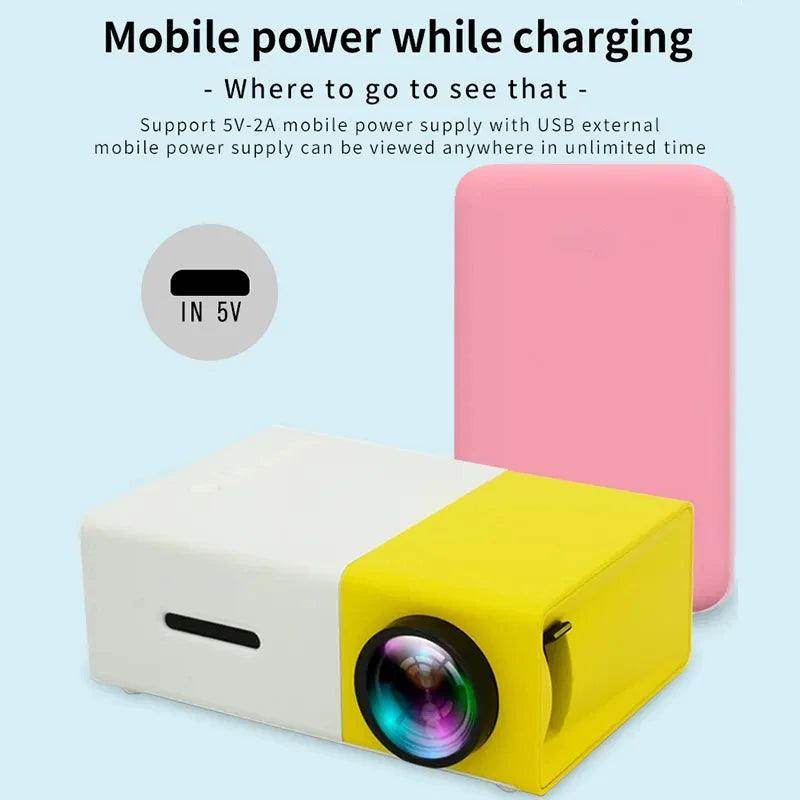 Portable Mini Projector Support Mount 1080p 4K