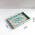 Handmade Shell Tray – Oval & Rectangular Decorative Jewelry Organizer for Boho Home Decor
