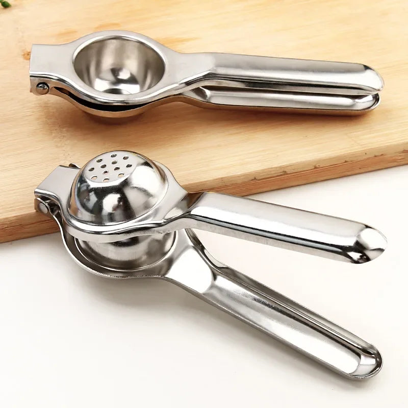 Stainless Steel Lemon Squeezer – Manual Citrus Juicer for Lemon, Lime & Orange | Heavy-Duty Fruit Press for Kitchen & Cooking