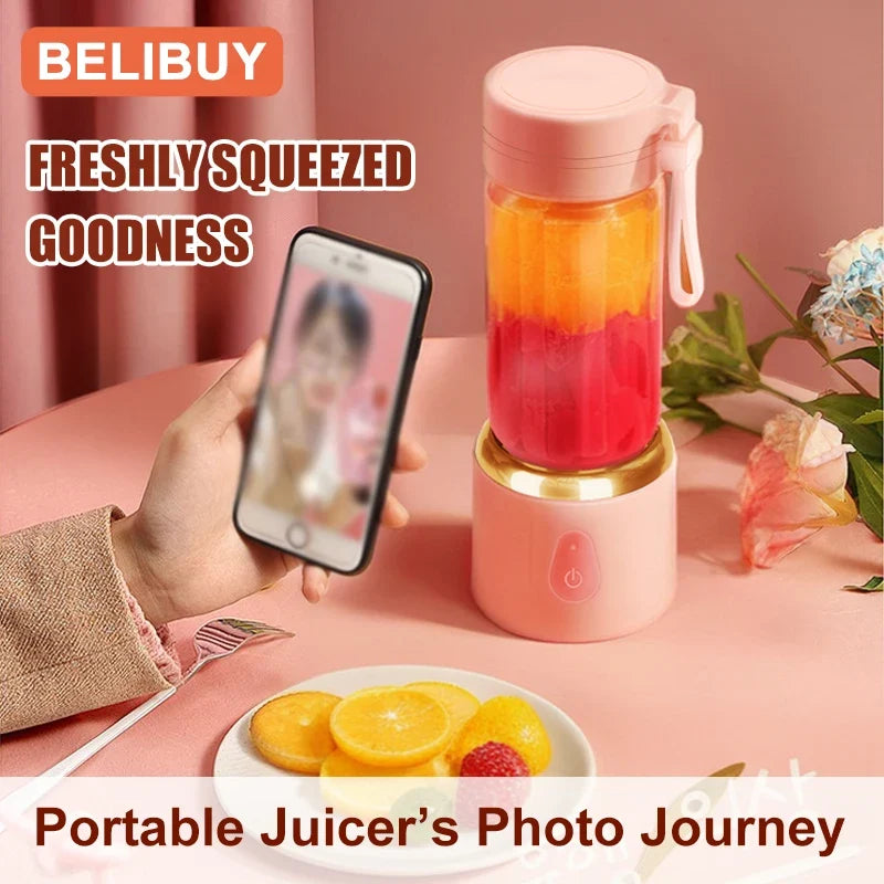 USB Portable Citrus Juice Blender