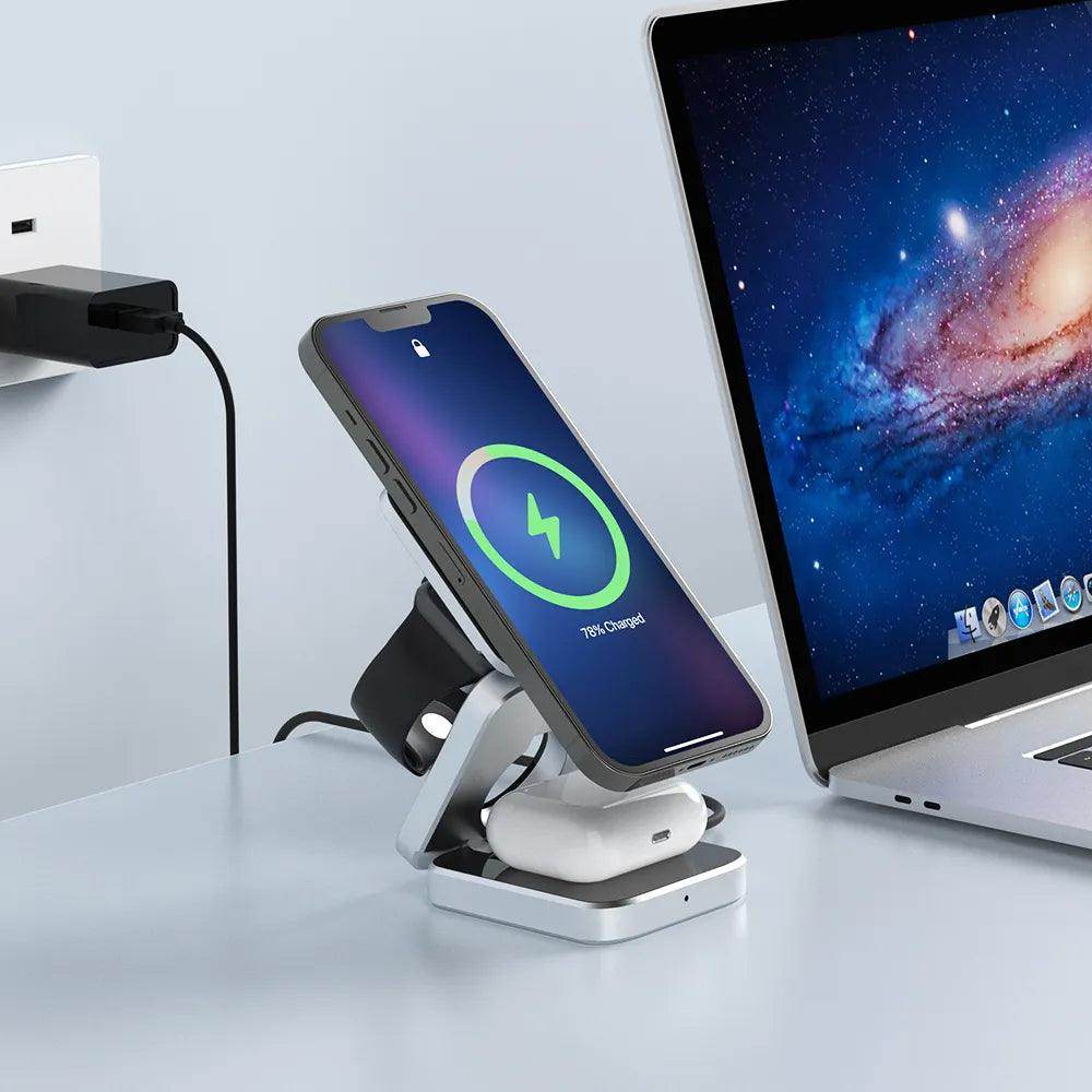 Foldable Magsafe Wireless Charging Station
