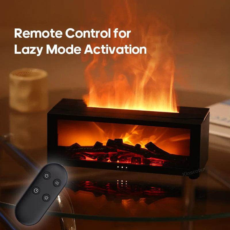 Fireplace Flame effect aroma diffuser