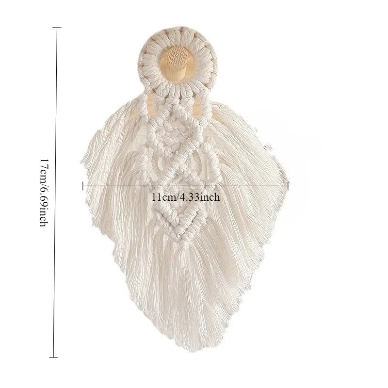Boho Macrame Cotton Rope Wall Hanging