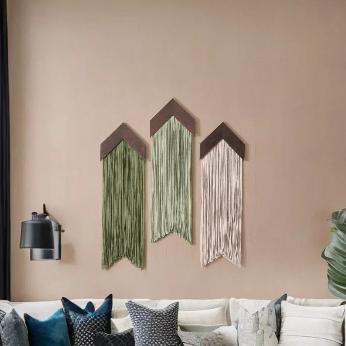 Boho Macrame Wall Hanging Tapestry