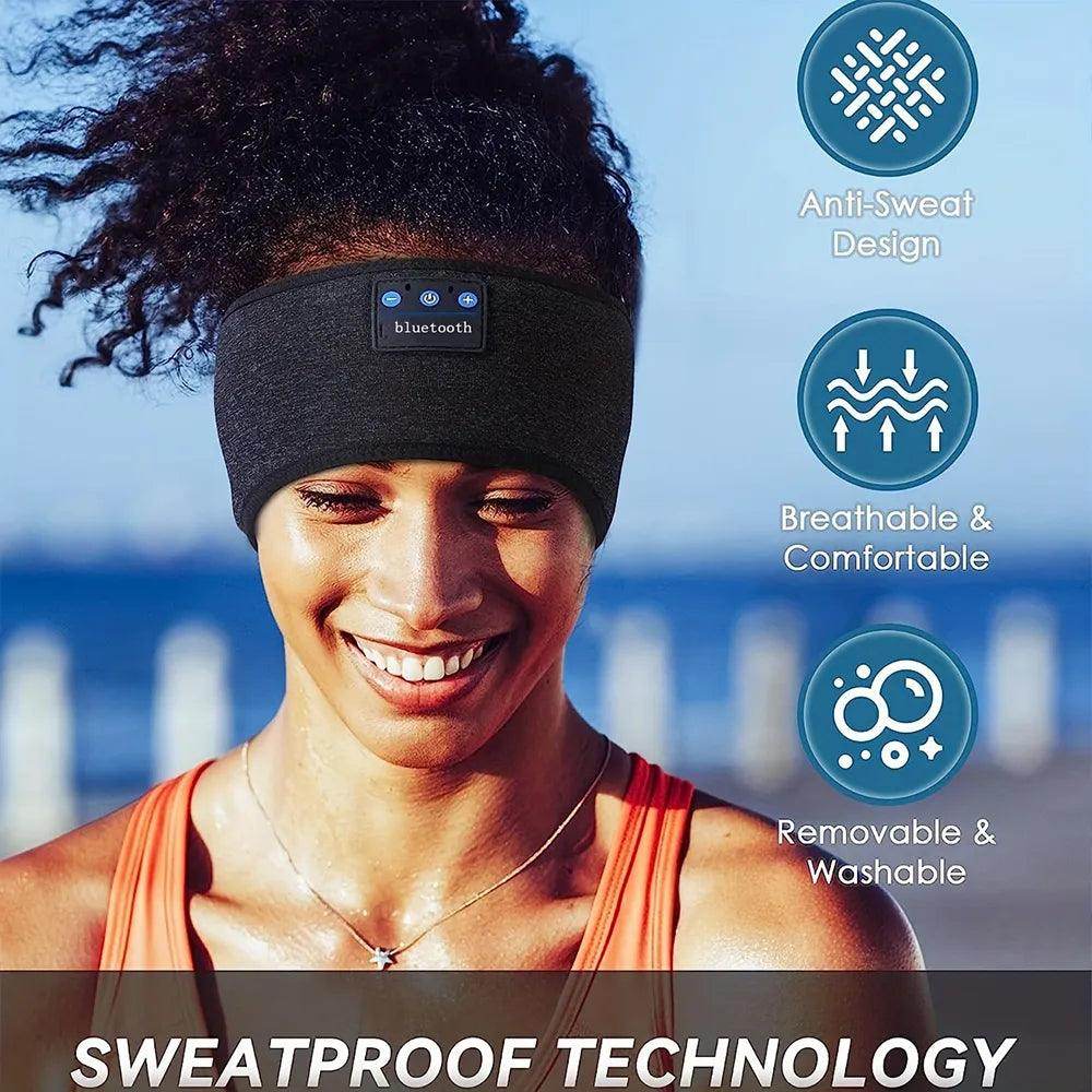 Wireless Sport Headband for Sleeping Eye Mask