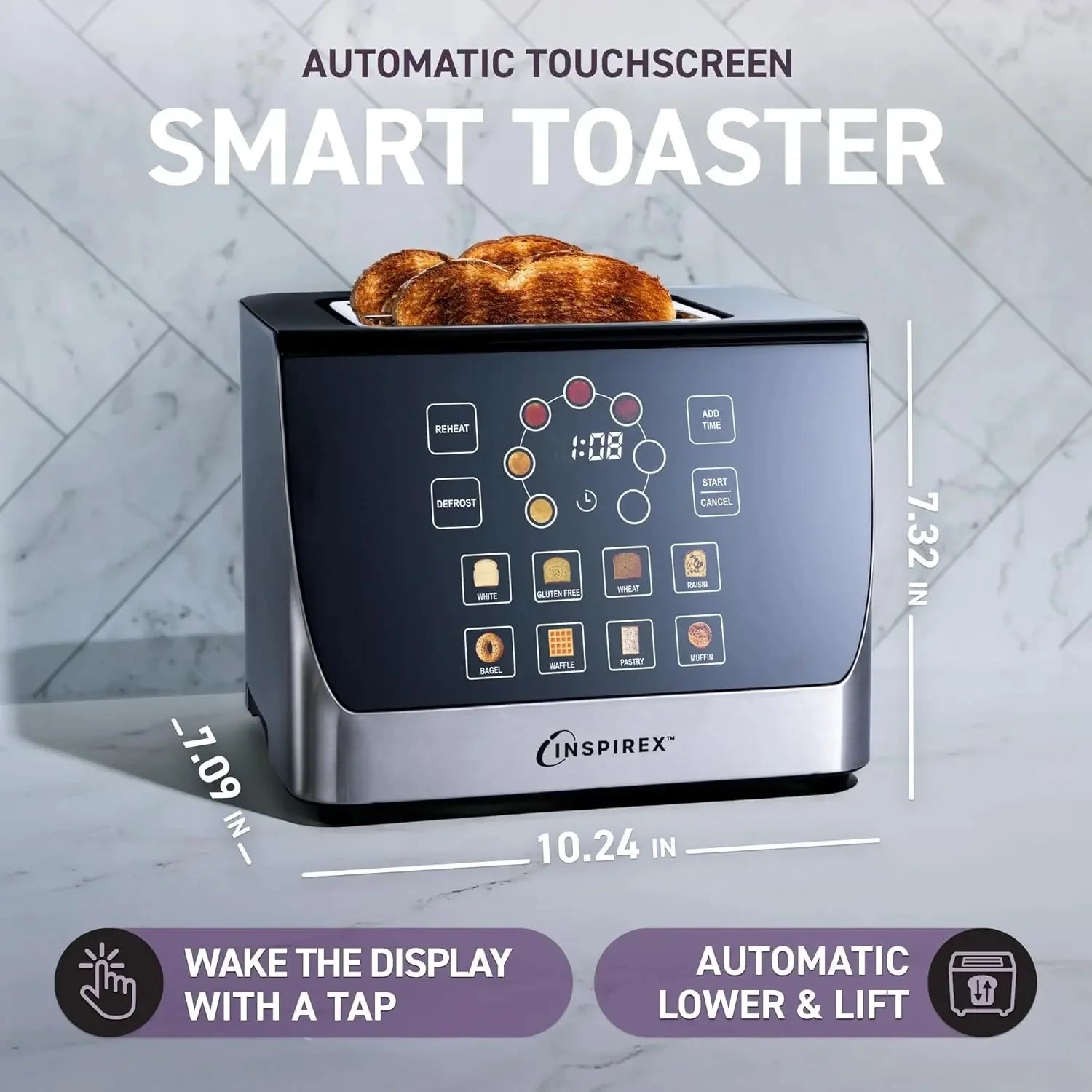 Touch Screen Smart Toaster