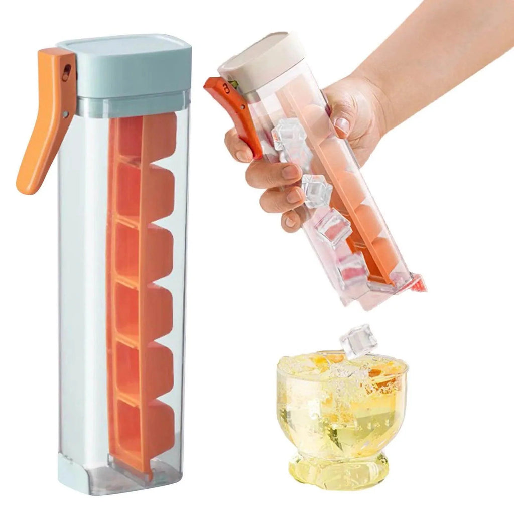 Ice Cubes Tray One Handed Deicing