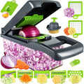 14 In 1 Multifunctional Vegetable Chopper, Cutter Vegetable Dicer Slicer Cutter Mandoline Onion Chopper For Onion Potato Tomato