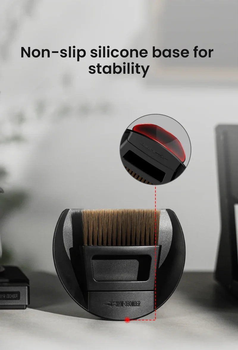 MHW-3BOMBER Coffee Bar Brush Magnetic Storage Dustpan & Brush Set Portable Cleaning Brush with Handle Kitchen Bar Cleaning Tools