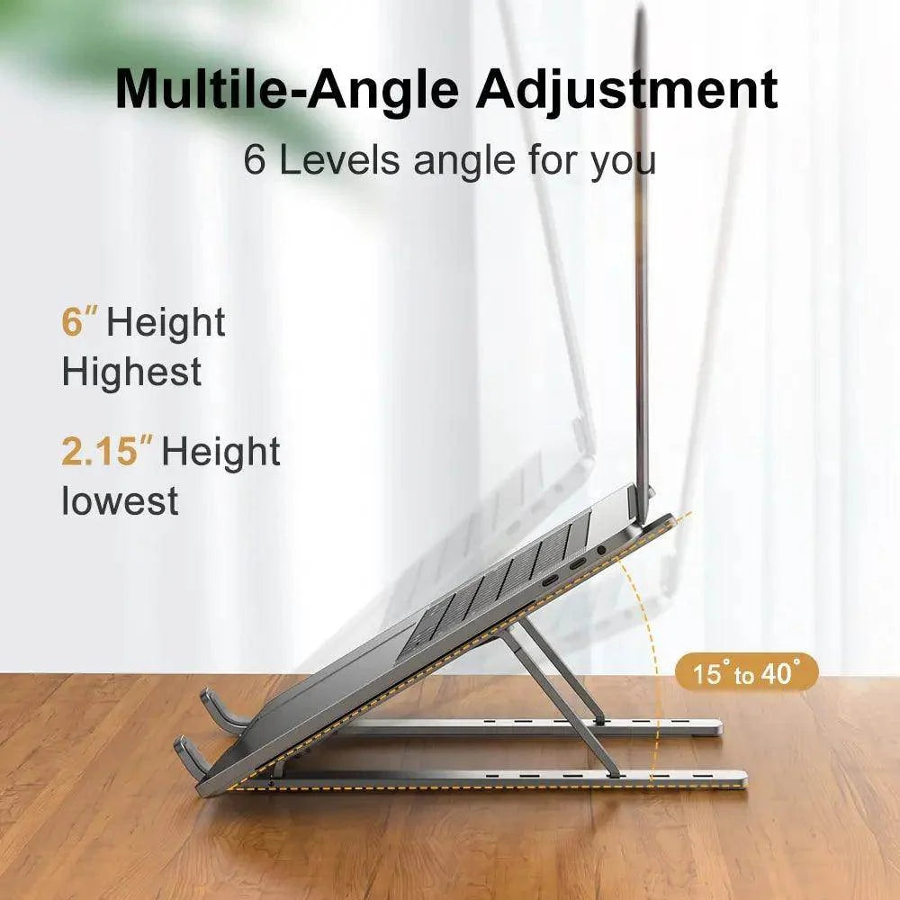 Adjustable laptop stand