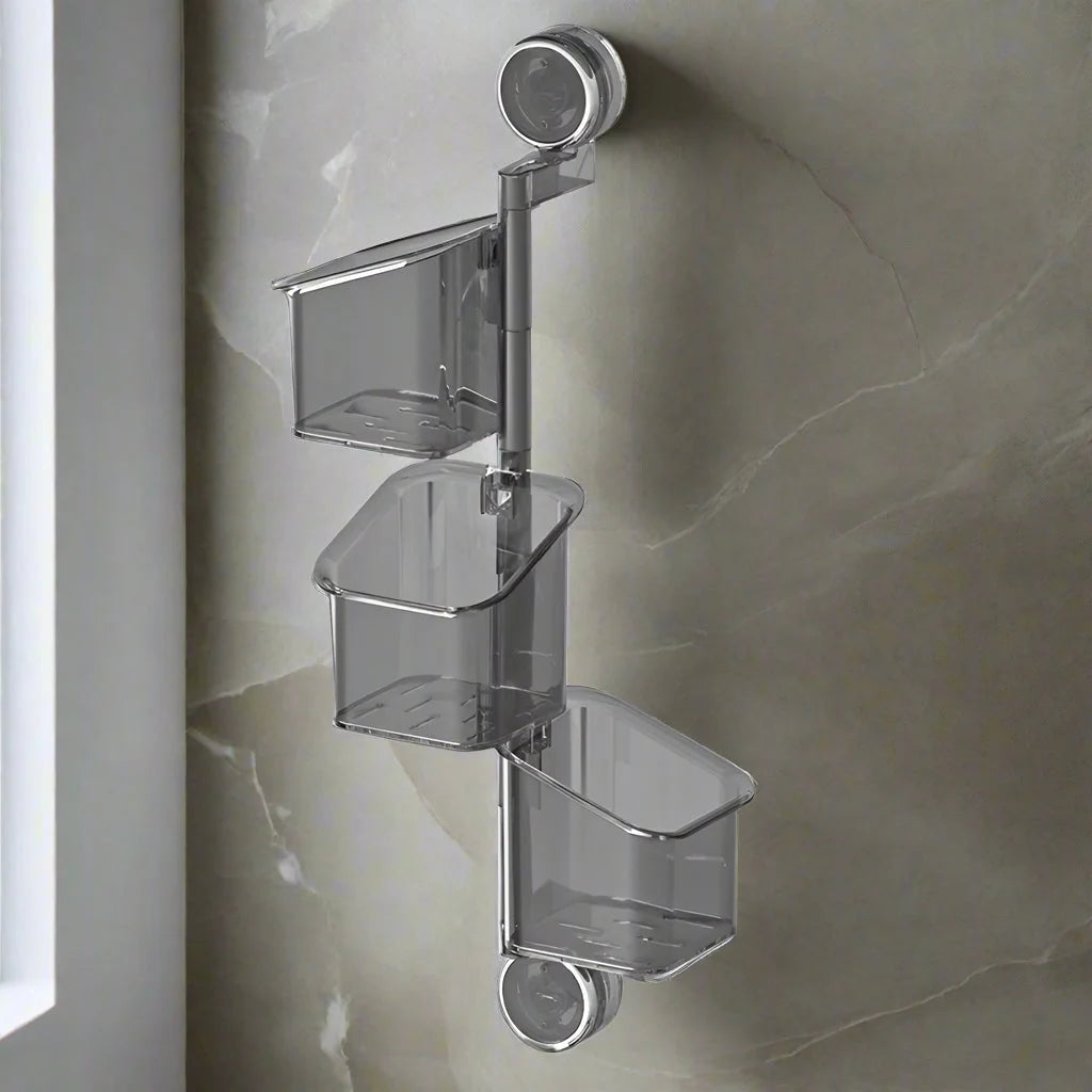 🧼 Wall-Mounted Rotatable Storage Basket