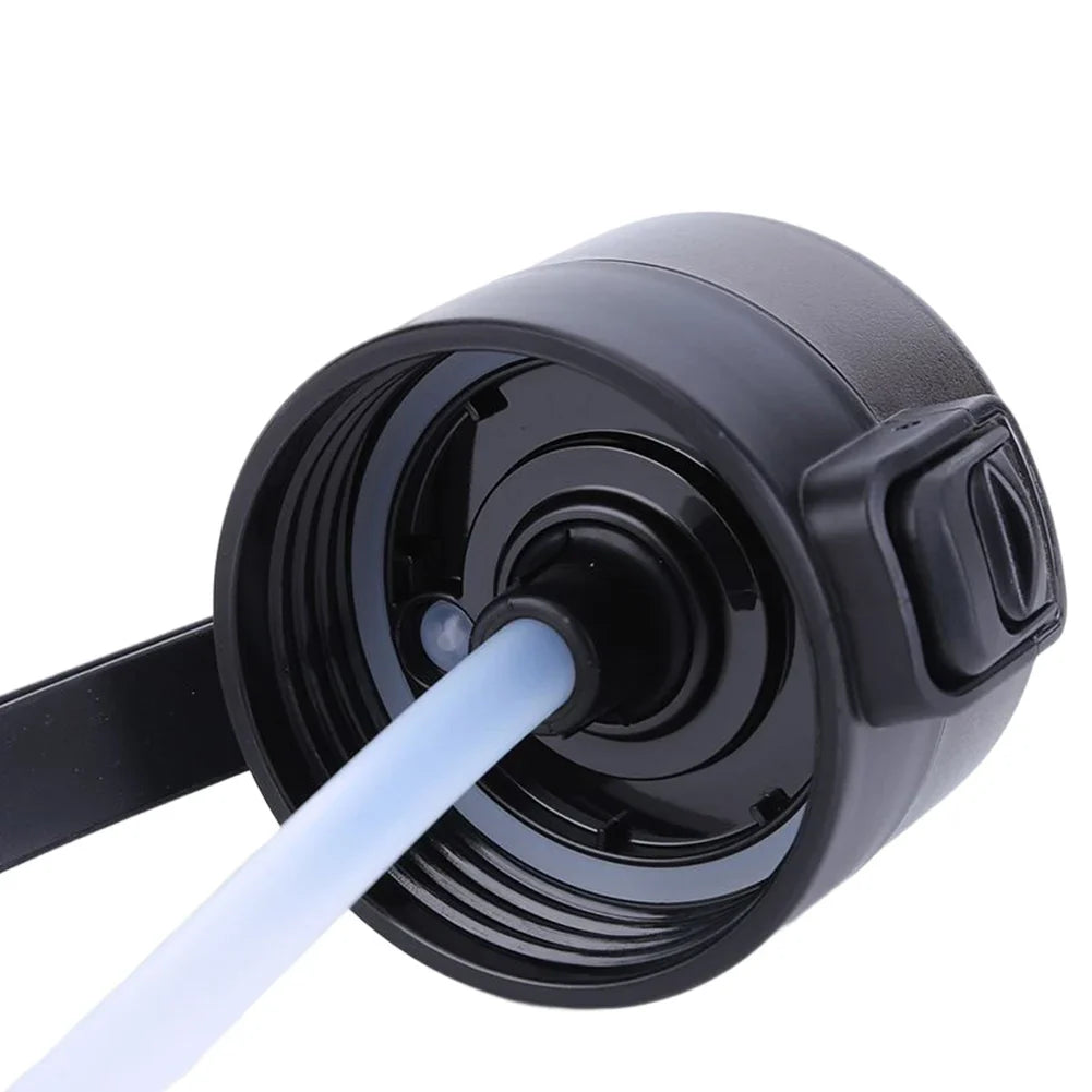 Flavored Water Bottle with 7 Flavour Pods Air Water Up Bottle Frosted Black 650ml Air Starter Up Set Water Cup for Camping Sport