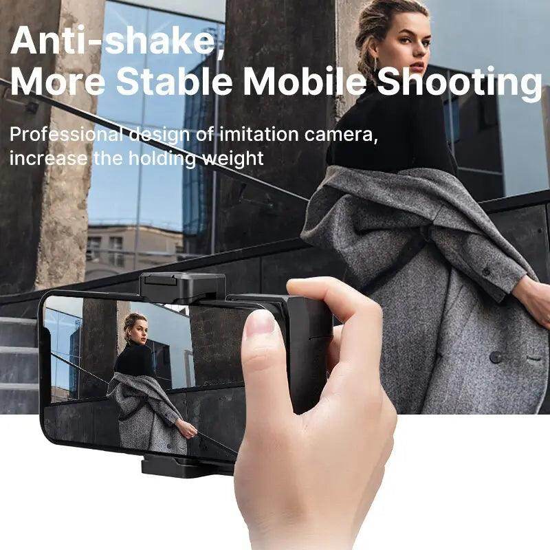 Bluetooth Handheld Selfie Stick Grip Phone Shutter