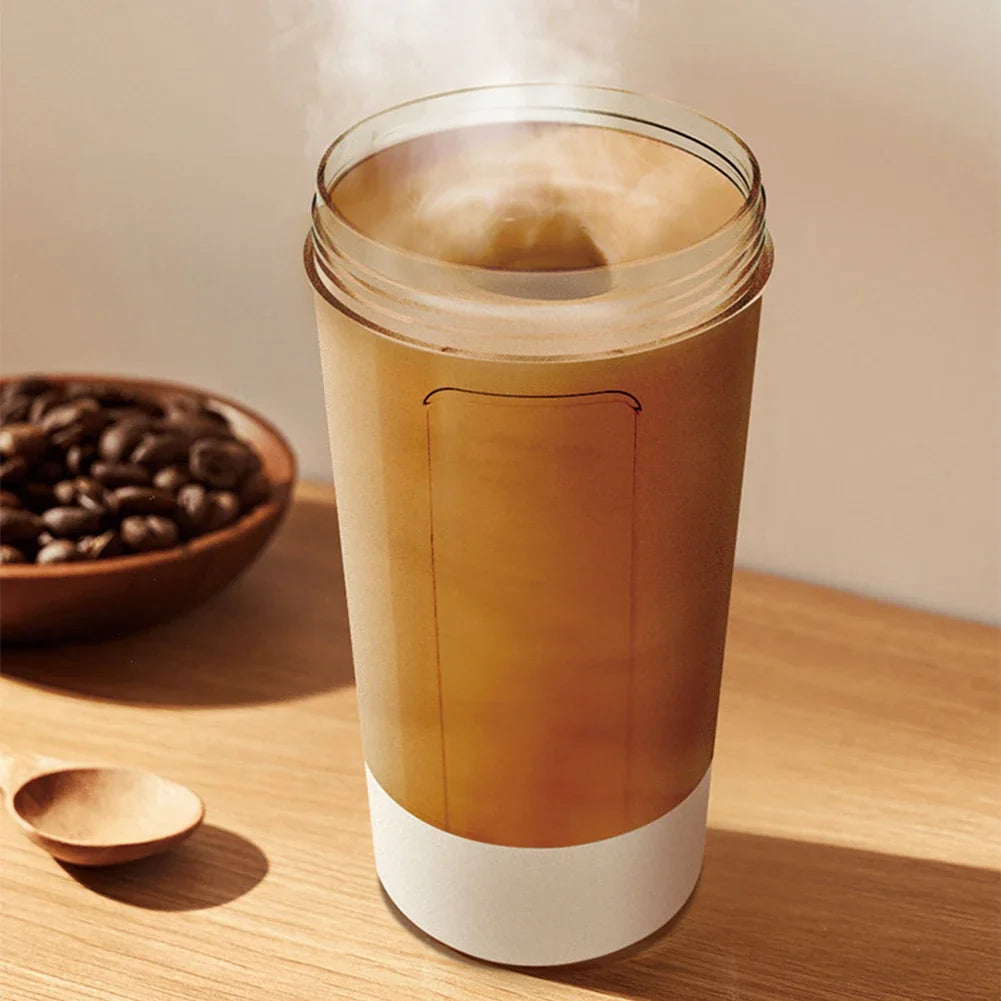 Self-Stirring Shaker Cup – Portable Automatic Mixing Cup for Protein Shakes, Coffee & Meal Replacement Drinks | Self-Mixing Sport Mug