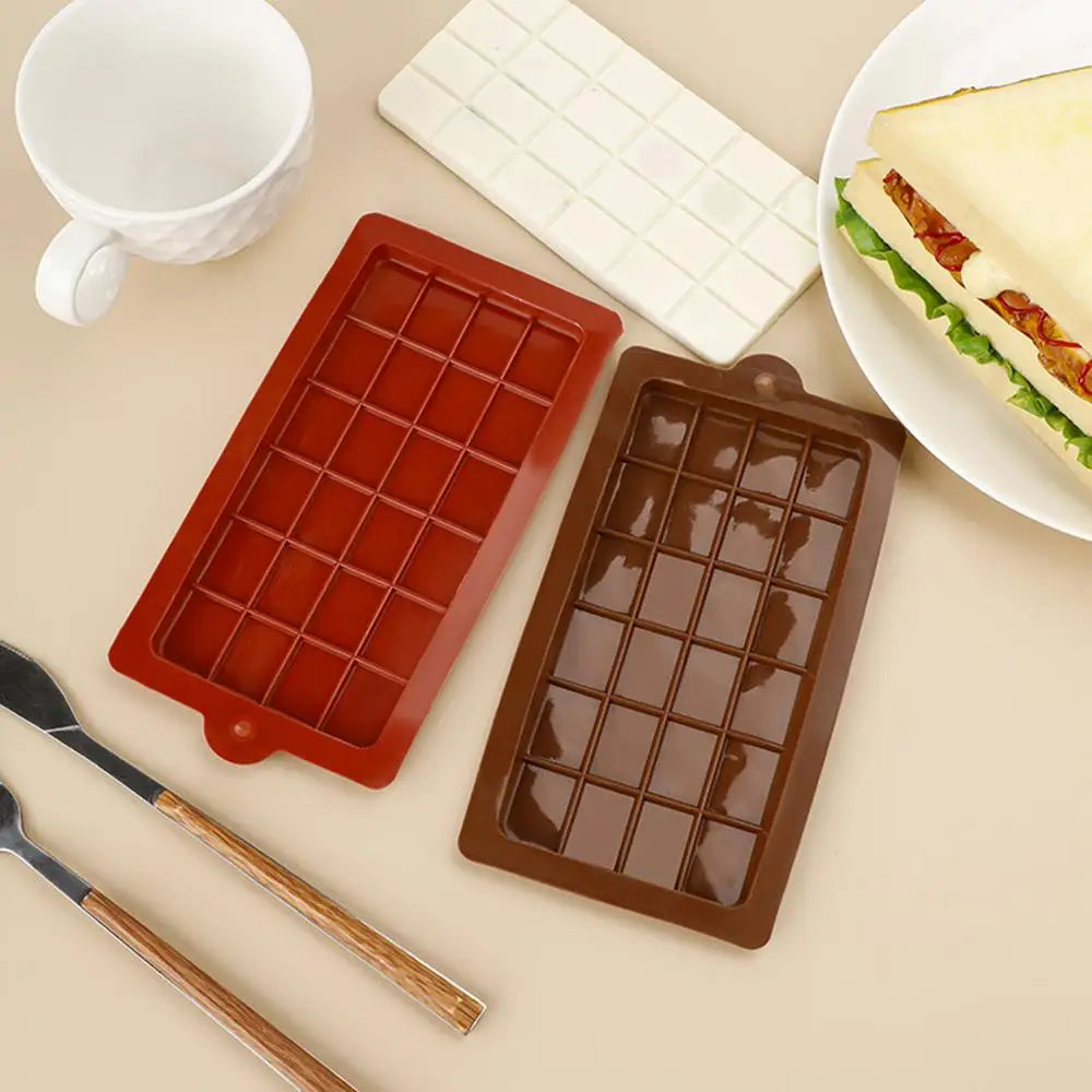 Chocolate Molds Bakeware Cake Molds High Quality Square Eco-friendly Silicone mold DIY Food Grade 24 Cavity Candy Tools
