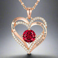 Luxurious Rose Gift Box Necklace
