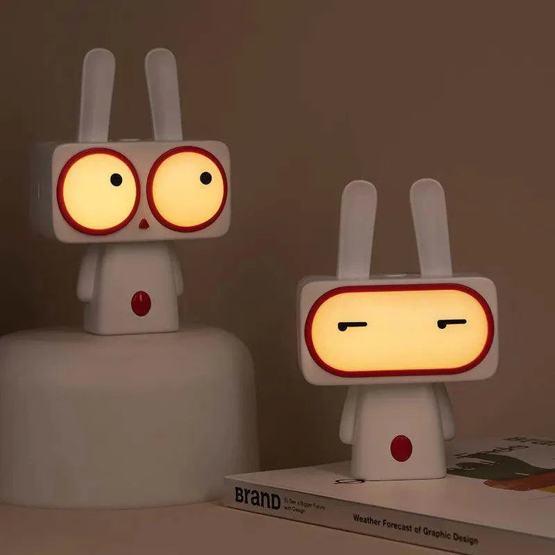 Rabbit LED Night Light USB Rechargeable Cute Light Gift
