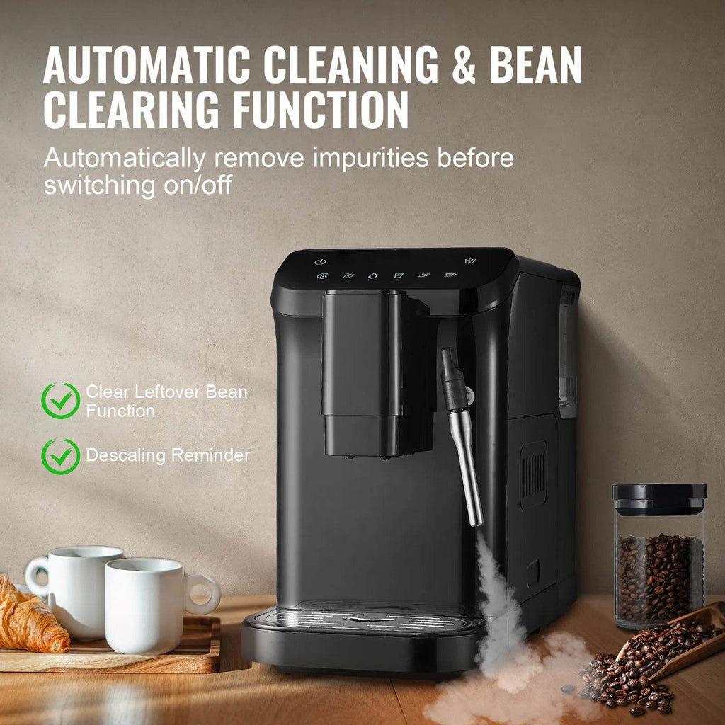 Automatic Espresso Machine with Grinder & Frother