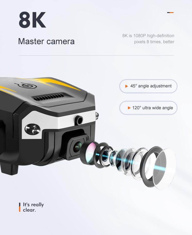 Drone Camera 8K with Omni directional Obstacle Avoidance