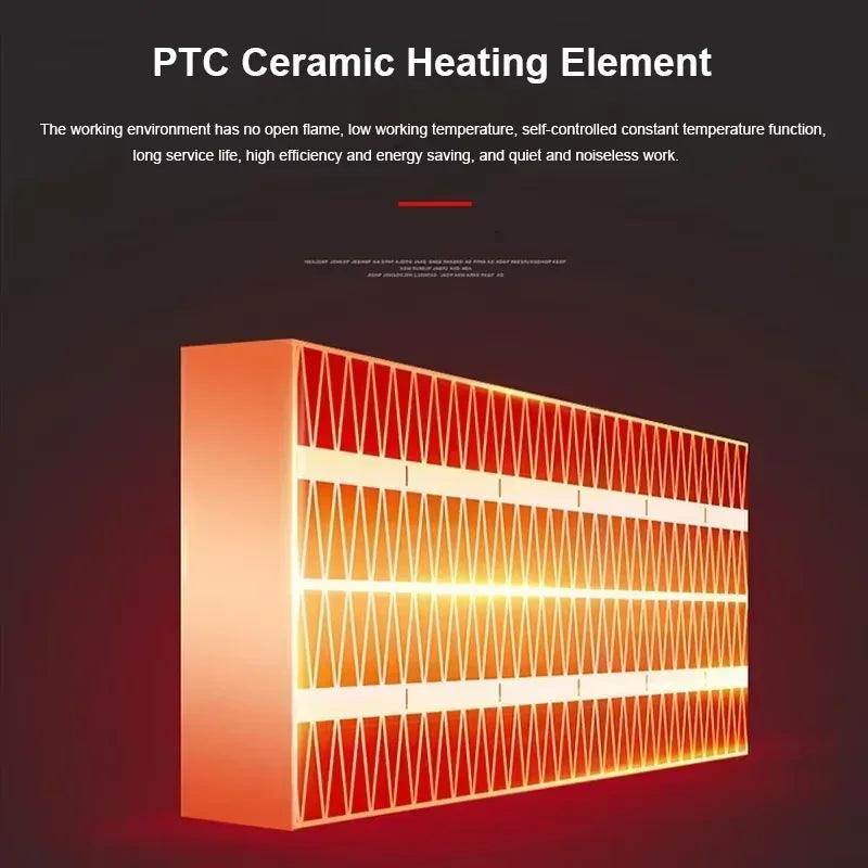 Wall-Mounted Mini Electric Heater