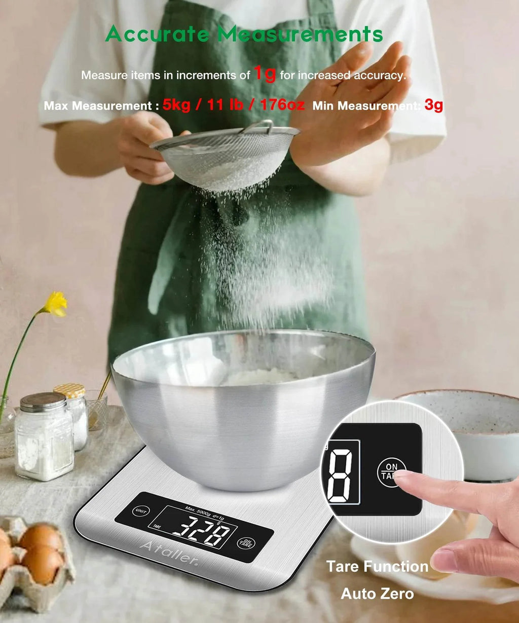 Smart Nutrition Food Scale with Bluetooth app