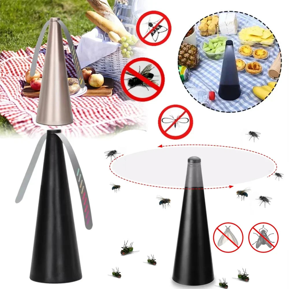 🪰 Fly Repeller Table Fan – Portable USB or Battery Powered Insect Repellent Fan