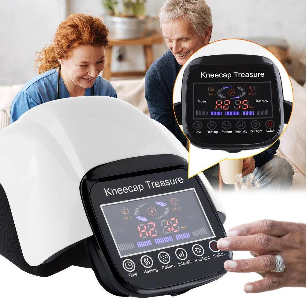 Electric Knee Massager – Heated Therapy for Pain Relief