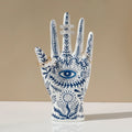 Ceramic Evil Eye Hand Jewelry Holder
