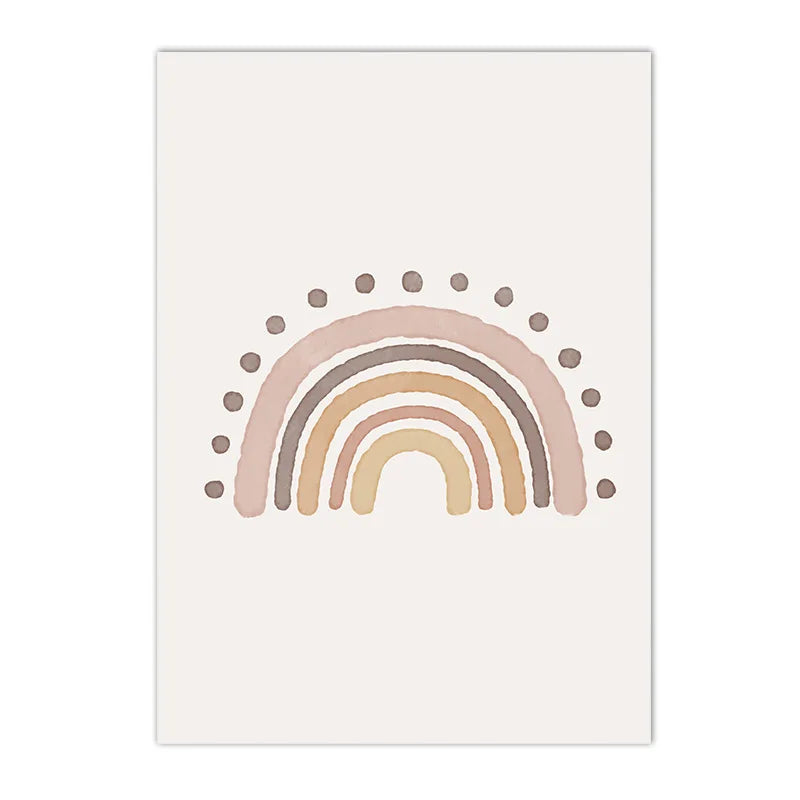 Boho Wall Art - Quotes & Abstract Canvas Prints for Nursery & Kids' Room Decor