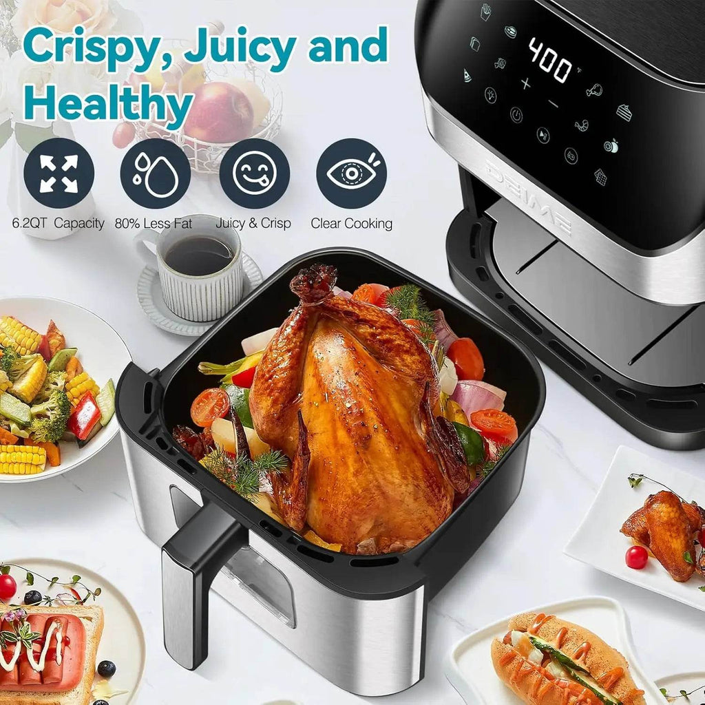 6.2QT Large Capacity Air Fryer