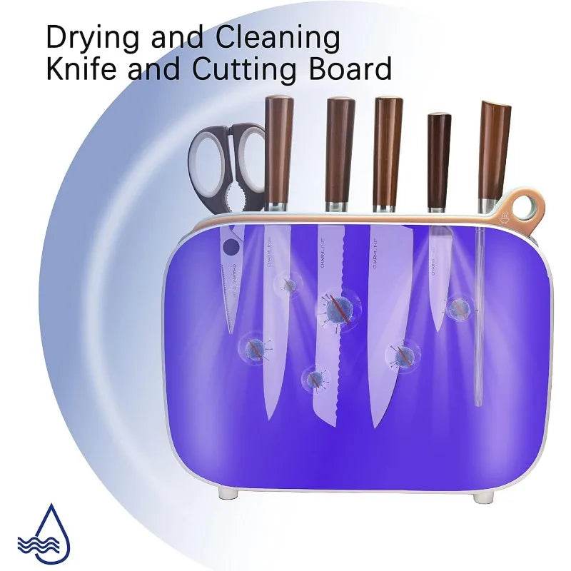 Smart Cutting Board Set with Knife Holder