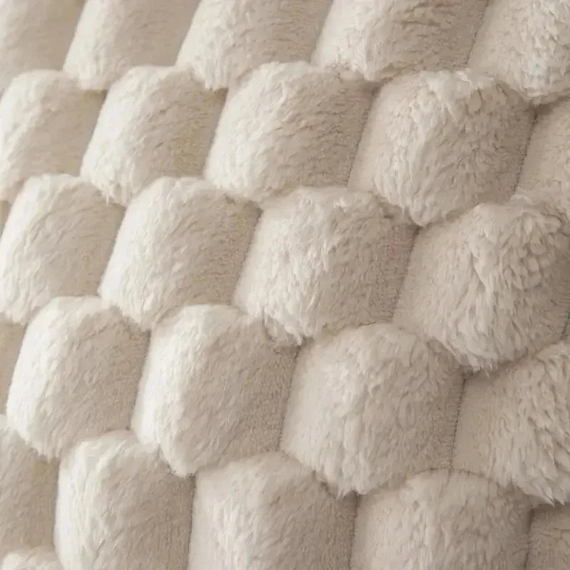 3D Plush Marshmallow Throw Pillow Cover